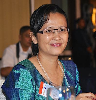 Cambodia Justice Secretary Sotheavy Chan, Oct. 27, 2014, Shangri-La Plaza Hotel, Mandaluyong City, Philippines / NJ Viehland Photos